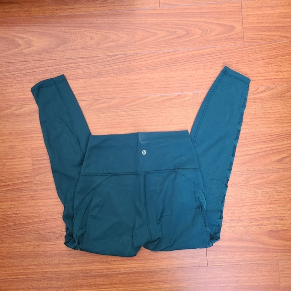 Lululemon High Times Pant (Rhythm) in Deep Green - Picture 7 of 7